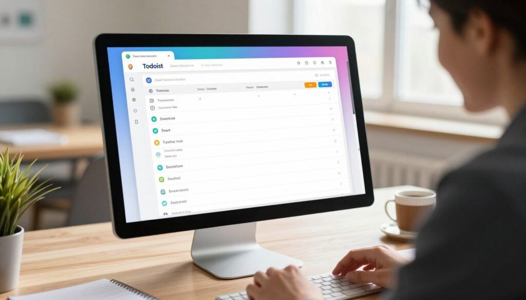 Todoist y accesos frecuentes ordenan tareas en el navegador Todoist y accesos frecuentes ordenan tareas en el navegador